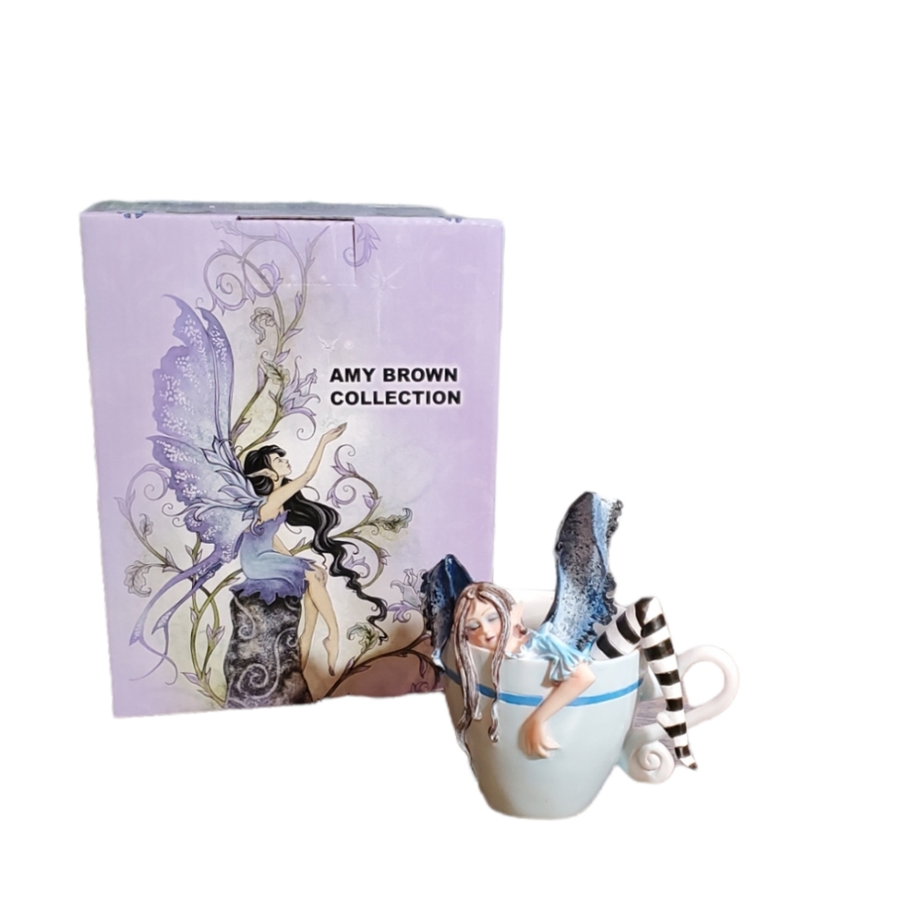 Amy Brown Collection "I need Coffee Fairy"